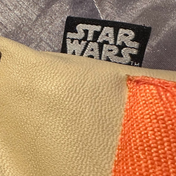 Boys Disney Store Star Wars Finn Faux Leather Moto Jacket Flight Coat Sz 7/8 - Picture 6 of 16